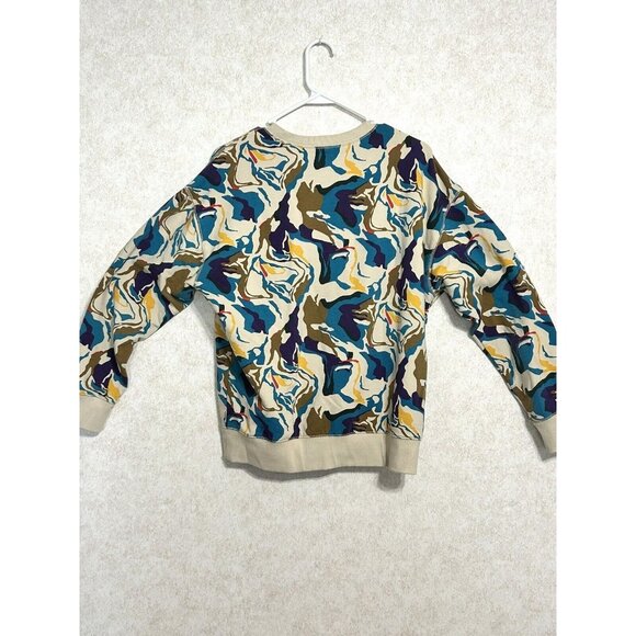 Eddie Bauer Blue and Green Track Joggers with Elastic Waistband - Picture 3 of 6